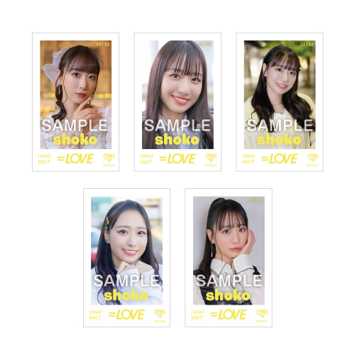 商品詳細ページ | =LOVE OFFICIAL SHOP | =LOVE ミニフォトカードVol.7