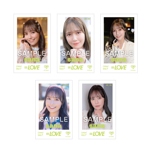  =LOVE ミニフォトカードVol.7