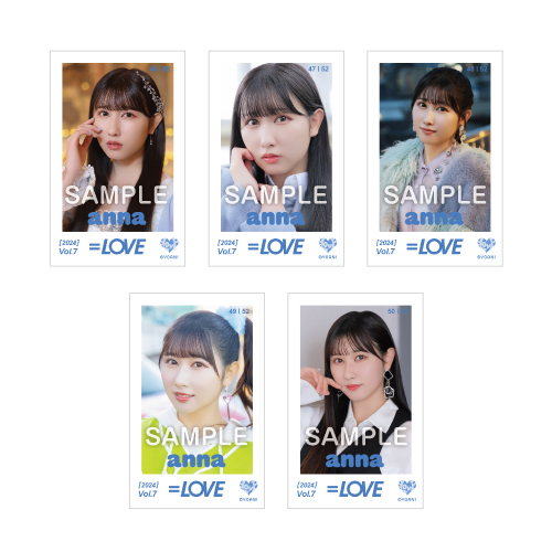 商品詳細ページ | =LOVE OFFICIAL SHOP | =LOVE ミニフォトカードVol.7