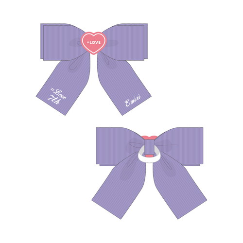 7周年記念個別ペンライトリボン