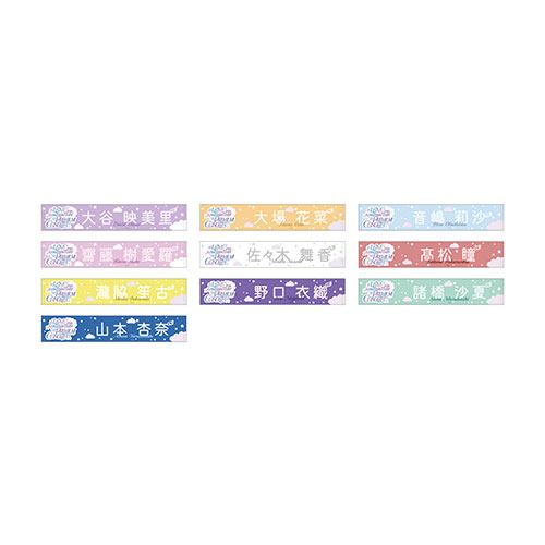 7周年記念個別タオル