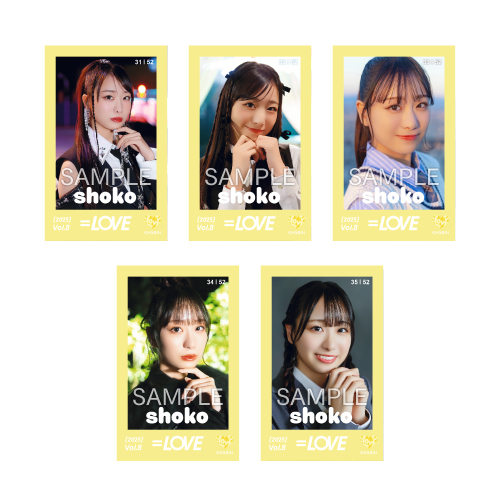 ＝LOVE ミニフォトカードVol.8
