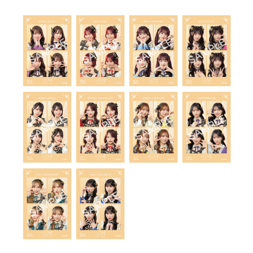  ＝LOVE 4カットフォトカード vol.3