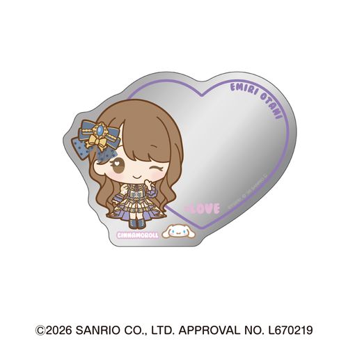 シナモロール×＝LOVE ランダムミラーステッカー