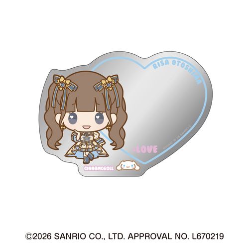 シナモロール×＝LOVE ランダムミラーステッカー