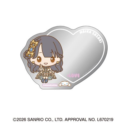 シナモロール×＝LOVE ランダムミラーステッカー