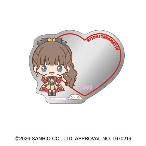 シナモロール×＝LOVE ランダムミラーステッカー