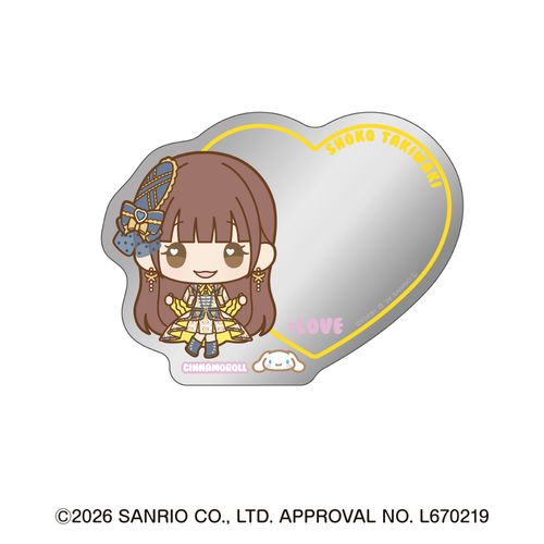 シナモロール×＝LOVE ランダムミラーステッカー
