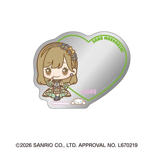 シナモロール×＝LOVE ランダムミラーステッカー