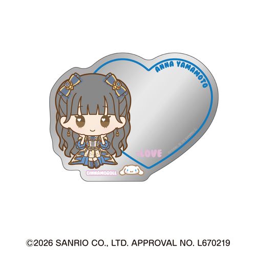 シナモロール×＝LOVE ランダムミラーステッカー