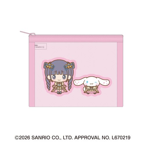 シナモロール×＝LOVE 個別メッシュポーチ