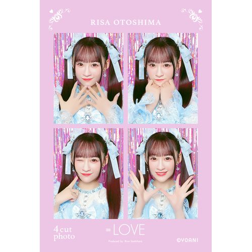 ＝LOVE 4カットフォトカード vol.1
