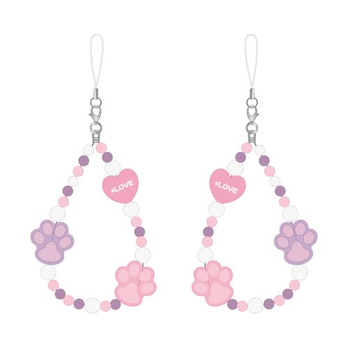 衣装モチーフビーズストラップ