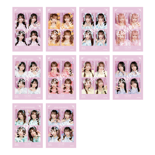 ＝LOVE 4カットフォトカード vol.1