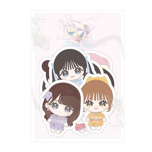 フレークシールセット(ぬいぐるみイラスト)