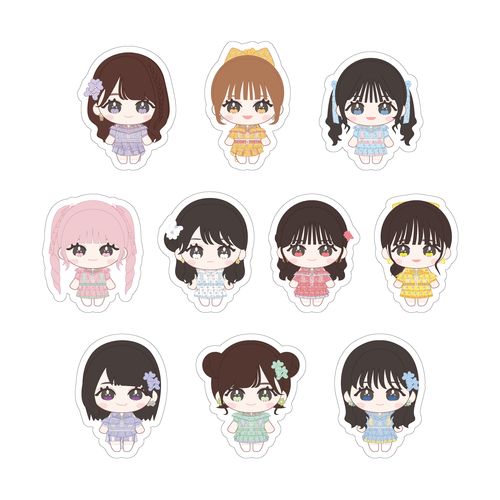 フレークシールセット(ぬいぐるみイラスト)