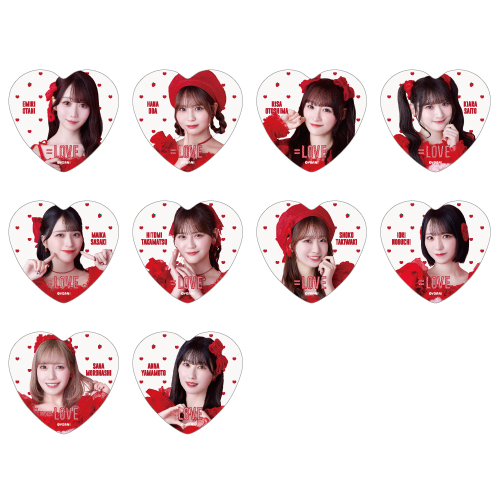 =LOVEアリーナツアー2025 追加公演ランダム缶バッジ(「とくべチュ、して」衣装)