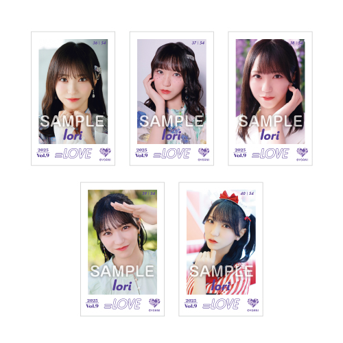 =LOVE ミニフォトカードVol.9