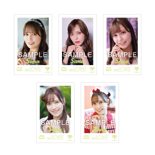 商品詳細ページ | =LOVE OFFICIAL SHOP | =LOVE ミニフォトカードVol.9