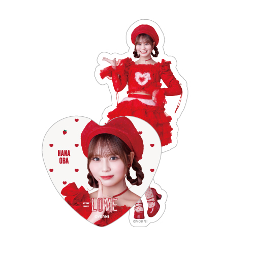 個別ステッカーセット（「とくべチュ、して」衣装）