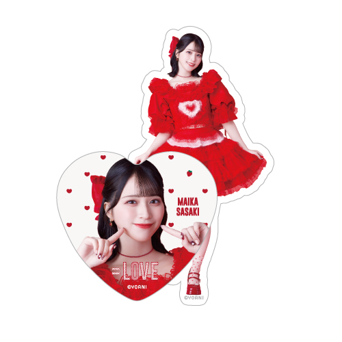 個別ステッカーセット（「とくべチュ、して」衣装）