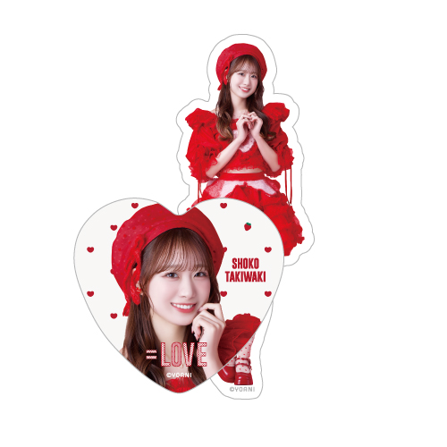 個別ステッカーセット（「とくべチュ、して」衣装）