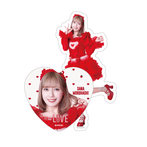 個別ステッカーセット（「とくべチュ、して」衣装）