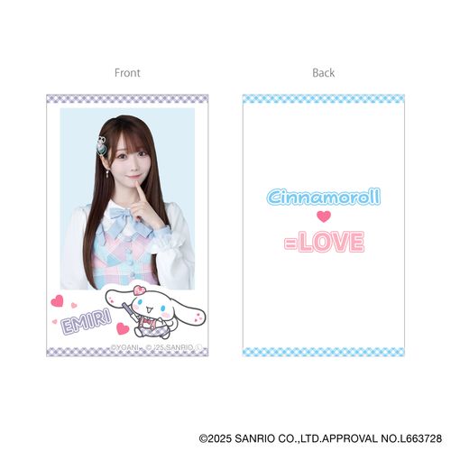 シナモロール×=LOVE ランダムフォトカード