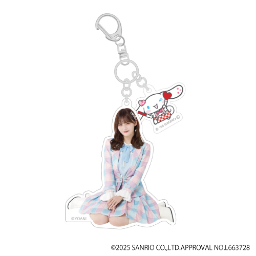 シナモロール×=LOVE 個別アクリルキーホルダー