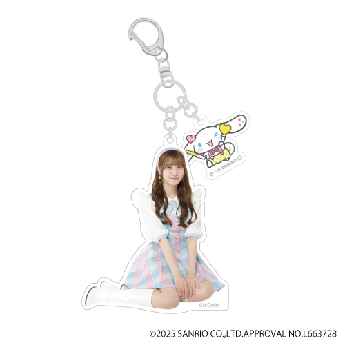 シナモロール×=LOVE 個別アクリルキーホルダー