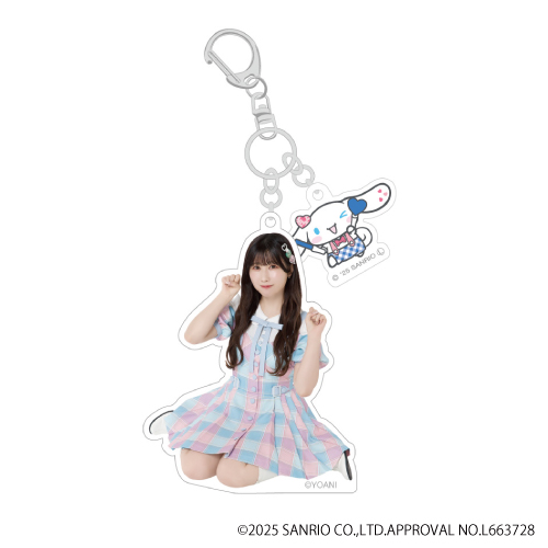 シナモロール×=LOVE 個別アクリルキーホルダー