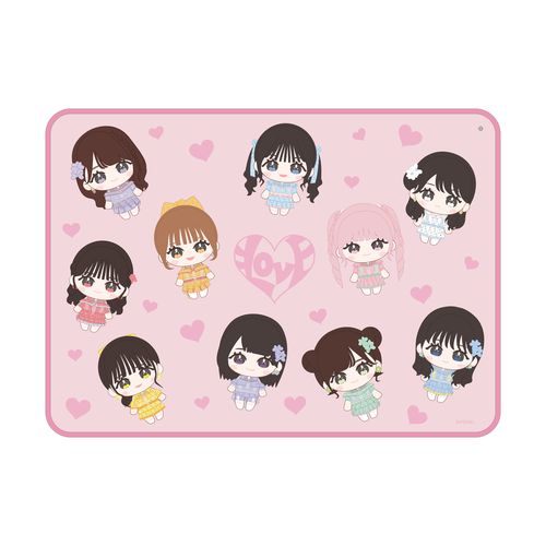 ＝LOVE ブランケット（ぬいぐるみイラスト）