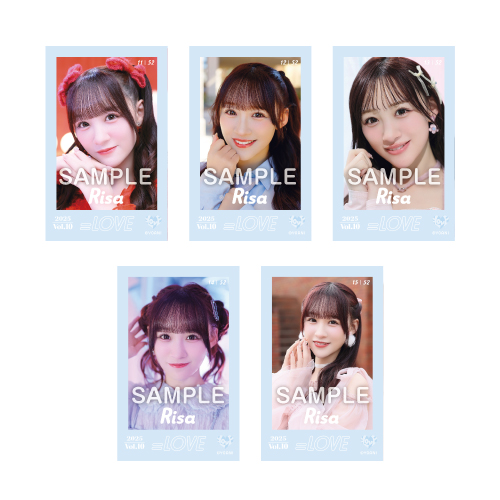 ＝LOVE ミニフォトカードVol.10