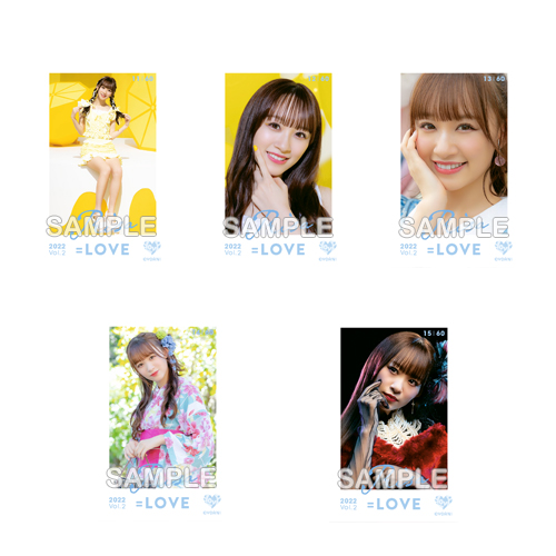 商品詳細ページ | =LOVE OFFICIAL SHOP | =LOVE ミニフォトカードVol.2