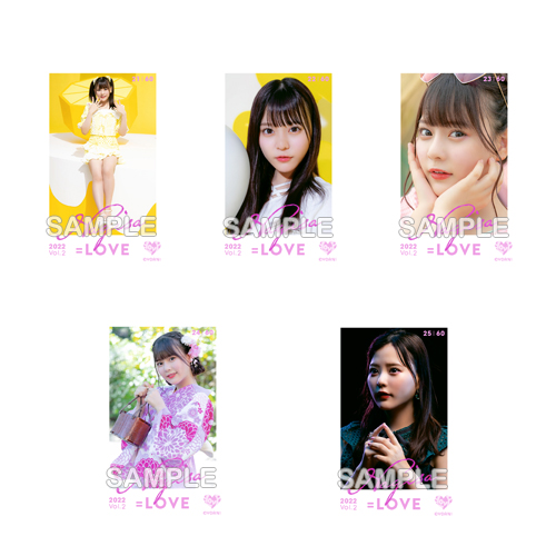 商品詳細ページ | =LOVE OFFICIAL SHOP | =LOVE ミニフォトカードVol.2