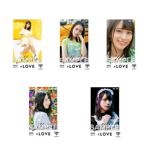 商品詳細ページ | =LOVE OFFICIAL SHOP | =LOVE ミニフォトカードVol.2