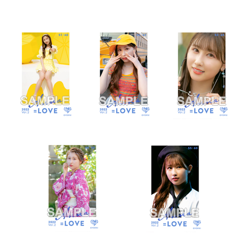 商品詳細ページ | =LOVE OFFICIAL SHOP | =LOVE ミニフォトカードVol.2