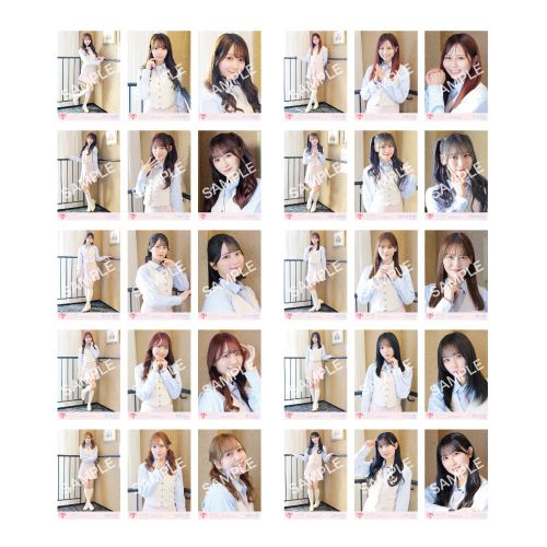 生写真セット（「とくべチュ、して／恋人以上、好き未満」ジャケット衣装②）