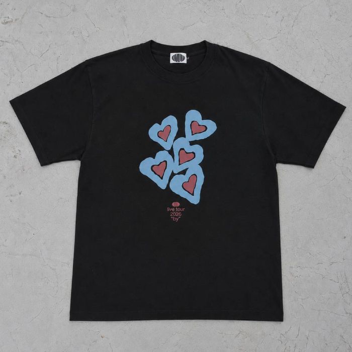 【luv】luv T-shirt(BLACK)