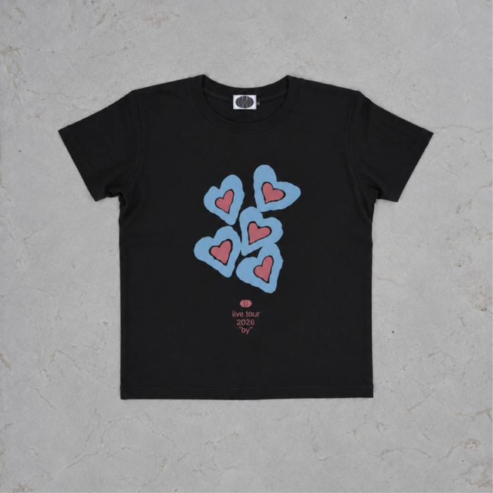 【luv】luv T-shirt(mini)(BLACK)