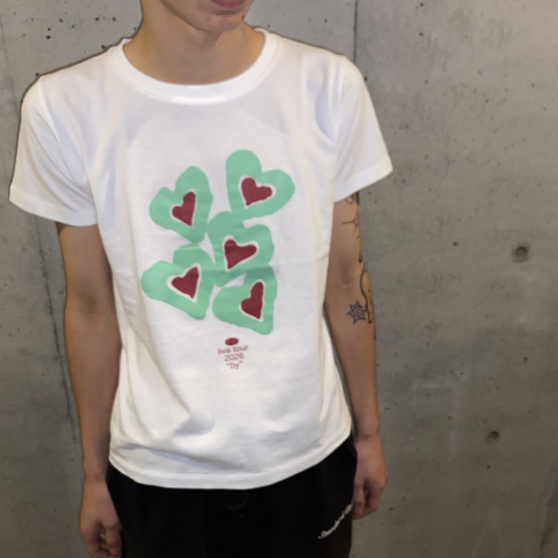 【luv】luv T-shirt(mini)(WHITE)
