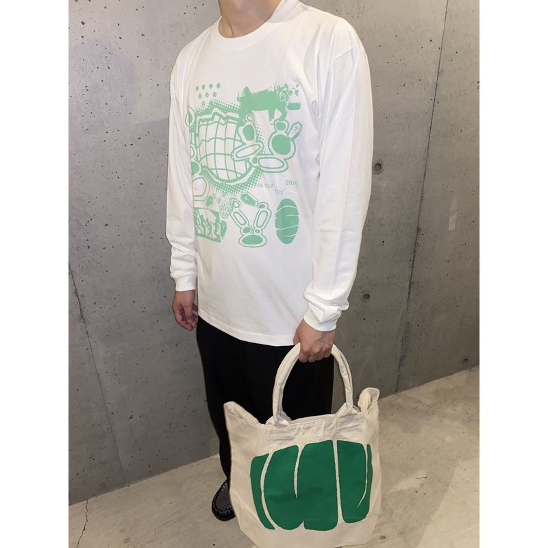 【luv】Logo Tote Bag