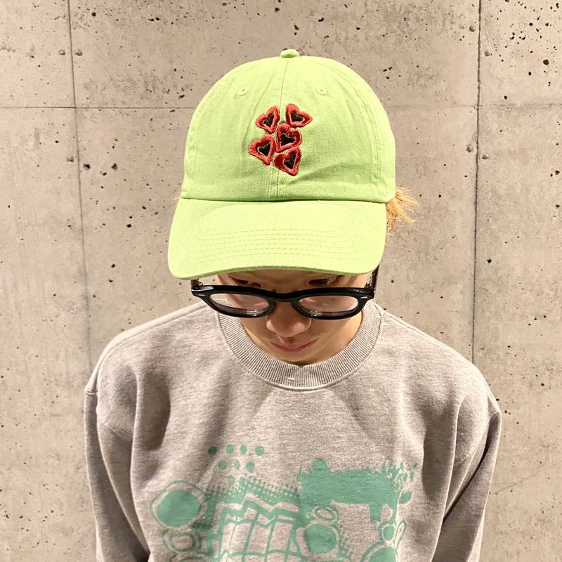 【luv】luv Cap(LIME GREEN)