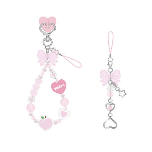 櫻井 ももプロデュース「もも色♡も もりだくさん♡きゅんぱわーでお守り効果も?!♡ちゃ～みんぐすぎるスマホチャーム♡」