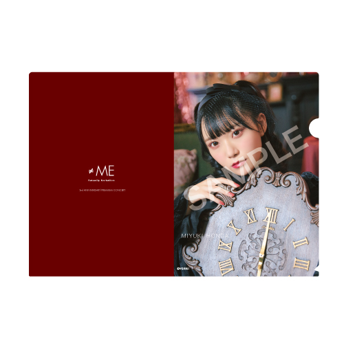 【会場受取】ランダムクリアファイル(「チョコレートメランコリー」衣装)