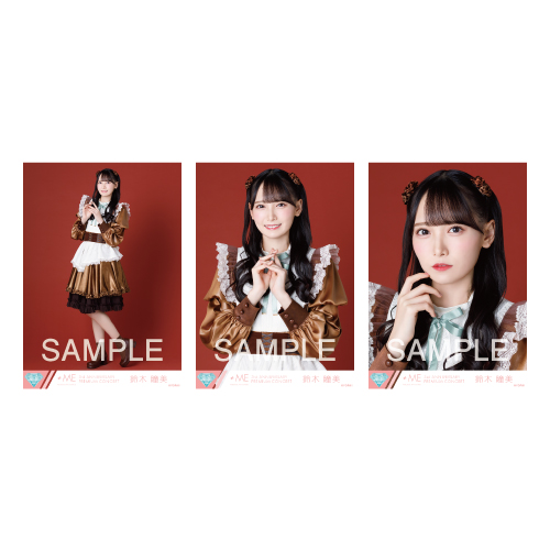 【通常配送】3周年コンサート限定生写真セット(「チョコレートメランコリー」歌唱衣装)