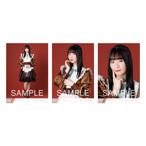 【通常配送】3周年コンサート限定生写真セット(「チョコレートメランコリー」歌唱衣装)