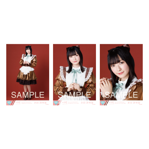 【通常配送】3周年コンサート限定生写真セット(「チョコレートメランコリー」歌唱衣装)