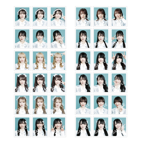  ≠ME ID PHOTO ステッカーセット vol.1