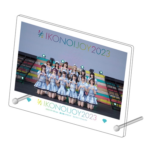 イコノイジョイ2023@富士急ハイランド コニファーフォレスト　アクリルフォトプレート（7/30）